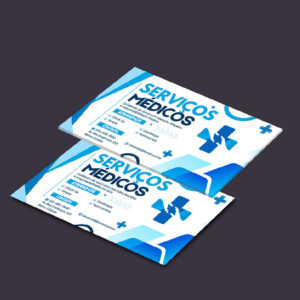 Cartão de visita para clinicas modelo-SA0002