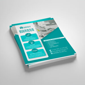 Flyer área da saúde modelo - SA0001