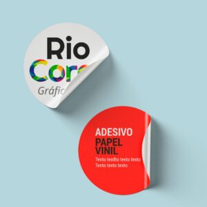 Adesivo Redondo